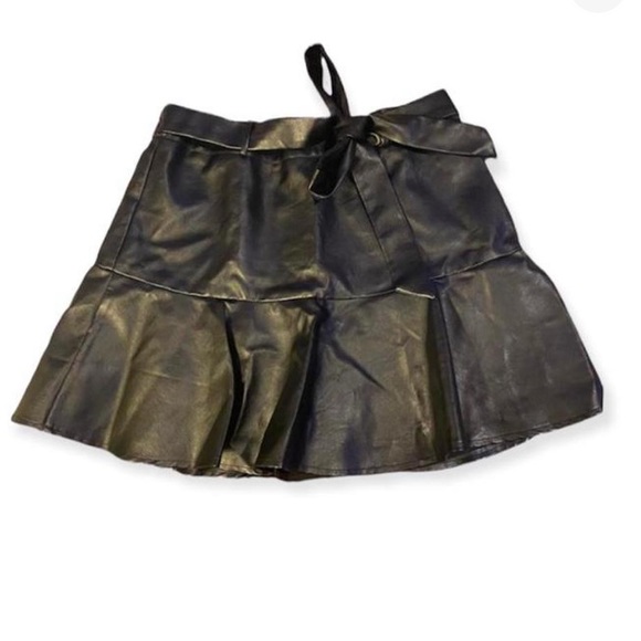 Promesa Dresses & Skirts - Promesa mini skirt Vegan leather NWT